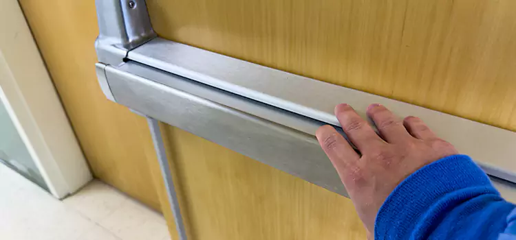 Installing a Push Bar on a Door West Memphis